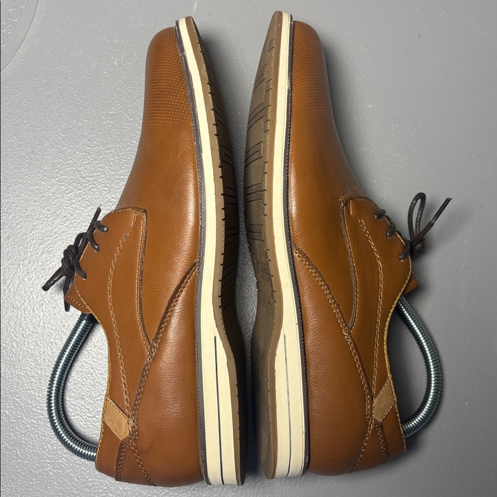Restoration Boys Edward Brown Leather Dress Shoes Edward 6 M - Picture 5 of 8